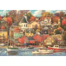 Orașe Good Times Oraș Portuar 1500 piese Compact puzzle Clementoni