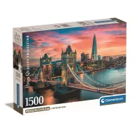   Orașe Twilight Puzzle compact 1500 de piese London Clementoni