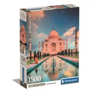   Orașe Taj Mahal Puzzle Compact India, 1500 de piese, Clementoni