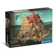 Artă Babel Tower Puzzle Compact de 1500 piese Clementoni