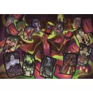 Disney Villains Cards Puzzle Compact 1500 buc Clementoni