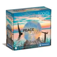 Colorat Peaceful Puzzle Peace 500 de piese Móló Clementoni