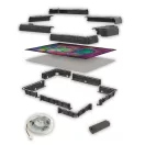 Stranger Things Upside Down Puzzle de 520 de piese cu cadru LED Clementoni