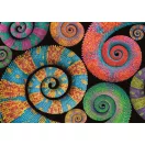 Colorat Curly Tails 500 buc Compact Puzzle Clementoni