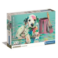 Câine Dalmatian Puzzle de 500 de piese Clementoni