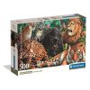 Animale Wild Cats Puzzle Compact de 500 de piese Clementoni