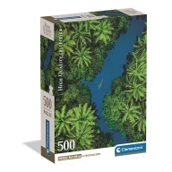   Colorat Aerial View Râu tropical 500 piese Puzzle Compact Clementoni