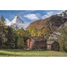 Colorat Charming Matterhorn Puzzle Compact 500 de piese Clementoni Peisaj montan