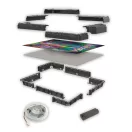 Stranger Things Vecna's Curse Puzzle de 520 de piese în cadru LED Clementoni