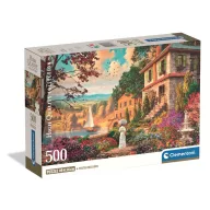   Voiaj Victorian Promenade Peisaj puzzle Compact 500 bucăți Clementoni