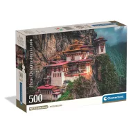   Voiaj The Tiger's Nest Puzzle Compact 500 de piese Mănăstire Clementoni