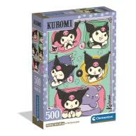 Hello Kitty Kuromi Puzzle Compact 500 bucăți Clementoni