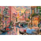 Orașe Evening Sunset Puzzle Venice 6000 de piese Clementoni
