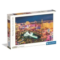 Orașe Puzzle Las Vegas 6000 de piese Clementoni