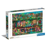   Colorat Garden Puzzle de 6000 de piese raft de cărți Clementoni