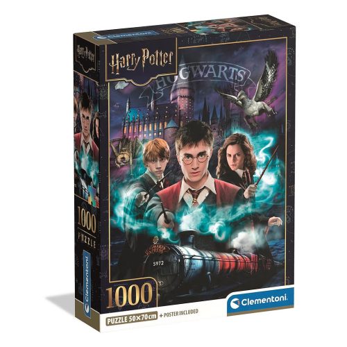 Harry Potter Puzzle Compact de 1000 de piese Clementoni