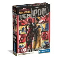   Deadpool Wolverine & puzzle Compact 1000 de bucăți Clementoni