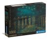Artă Starry Night Over the Rhône Puzzle Clementoni Compact de 1000 de piese