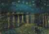 Artă Starry Night Over the Rhône Puzzle Clementoni Compact de 1000 de piese