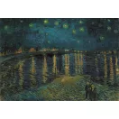 Artă Starry Night Over the Rhône Puzzle Clementoni Compact de 1000 de piese