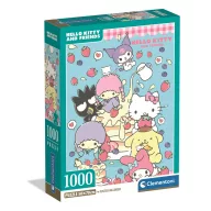   Hello Kitty Pancake Puzzle Compact Clementoni de 1000 de piese
