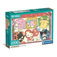   Hello Kitty Friends Forever Forever Friends puzzle compact 1000 de piese Clementoni