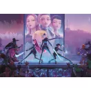 Fetele Kpop la vânătoare de demoni Stage Warriors Puzzle compact 1000 piese Clementoni