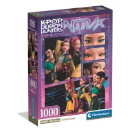  Fetele Kpop la vânătoare de demoni Cosmic Puzzle Compact 1000 de piese Clementoni