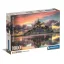 Orașe Mont-Saint Michel Franța puzzle compact de 1000 de piese Clementoni