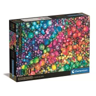 Colorat Marv gule de puzzle Compact 1000 de piese Clementoni