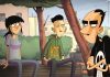 Anime Hoodie Talks Lumea împotriva 1000 buc Compact puzzle Clementoni