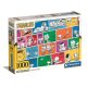 Snoopy Puzzle Compact 1000 de piese Clementoni
