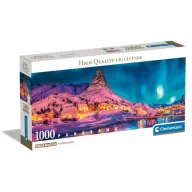   Orașe Lofoten Puzzle panoramic Norvegia 1000 de piese Clementoni