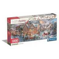   Crăciun Getting Ready puzzle panoramic de 1000 de piese Clementoni