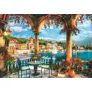 Orașe View of Lake Como Italia 1000 de piese Puzzle Compact Clementoni
