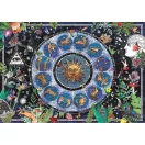 Colorat Chart Astrologie 1000 de piese Compact puzzle Clementoni