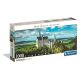 Orașe Neuschwantein Germania puzzle panoramă de 1000 de piese Compact Clementoni