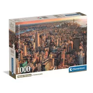 Orașe City Puzzle New York de 1000 de piese Clementoni