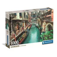 Orașe Venice Canal Italia puzzle 1000 piese Clementoni