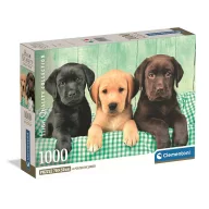Animale Three Labs Puzzle cu câini 1000 de piese Clementoni