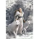 Fantasy Winter Guardians Puzzle Compact 1000 de piese Anne Stokes de la Clementoni