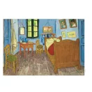 Artă Van Gogh Dormitor în Arles, puzzle compact 1000 de piese Clementoni