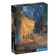   Artă Van Gogh Terasa Cafenelei Noaptea Puzzle Compact 1000 bucăți Clementoni