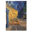 Artă Van Gogh Terasa Cafenelei Noaptea Puzzle Compact 1000 bucăți Clementoni