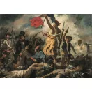 Artă Delacroix Libertatea conducând poporul Puzzle Compact de 1000 de piese de Clementoni