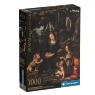   Artă Da Vinci Madonna Stâncoasă Puzzle Compact de 1000 de piese Clementoni