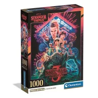   Stranger Things Starcourt Mall Puzzle Compact Clementoni cu 1000 de piese