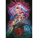 Stranger Things Starcourt Mall Puzzle Compact Clementoni cu 1000 de piese