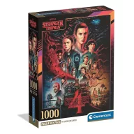   Stranger Things Darkness Rises Puzzle Compact Clementoni cu 1000 de piese