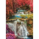 Colorat Thai Falls Puzzle cu cascade 1000 piese Clementoni